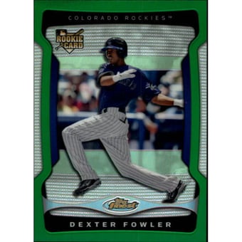 2009 Finest Refractors Green #130 Dexter Fowler