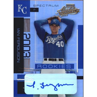 2003 Absolute Memorabilia Spectrum Signatures #156 Ian Ferguson ROO/250