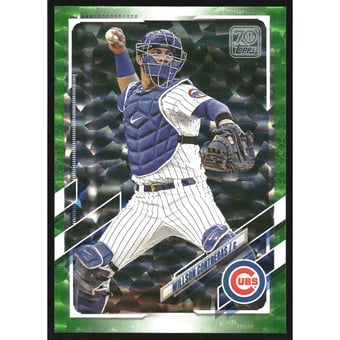 2021 Topps Green Foil #165 Willson Contreras