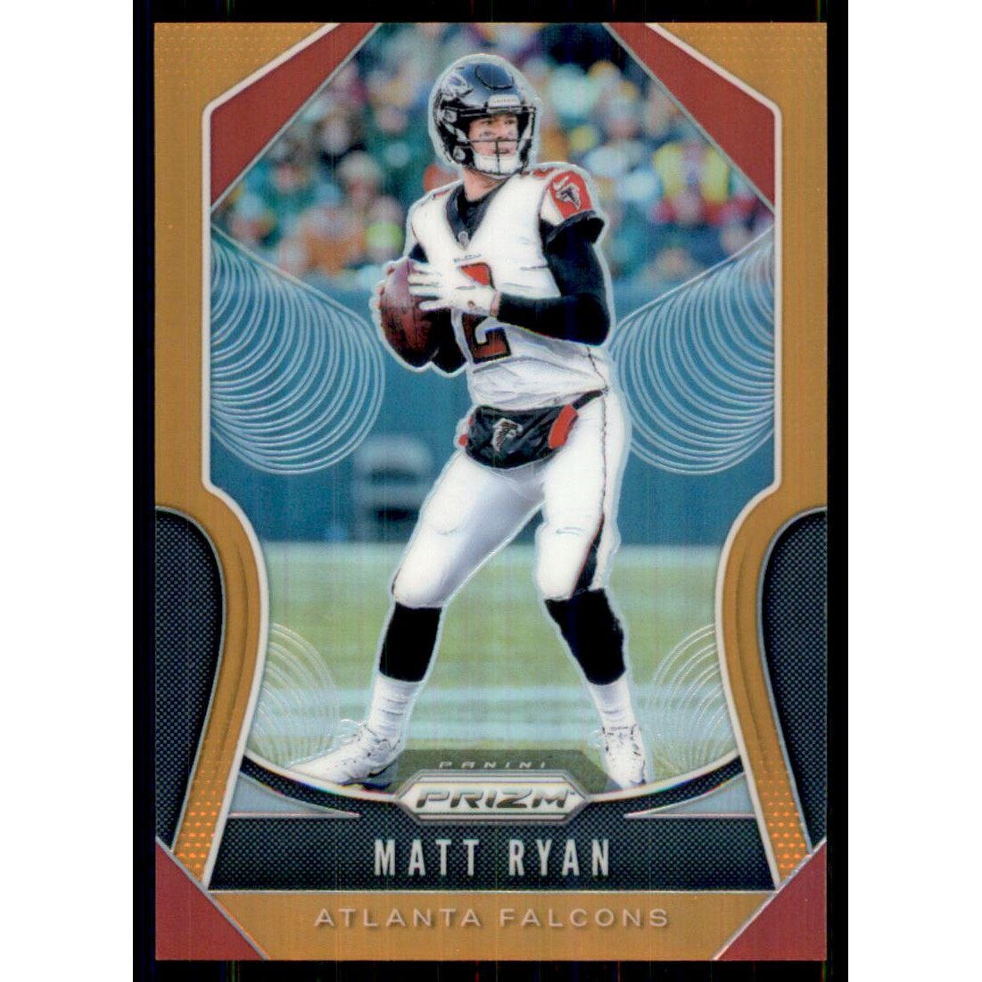 2019 Panini Prizm Prizms Orange #170 Matt Ryan