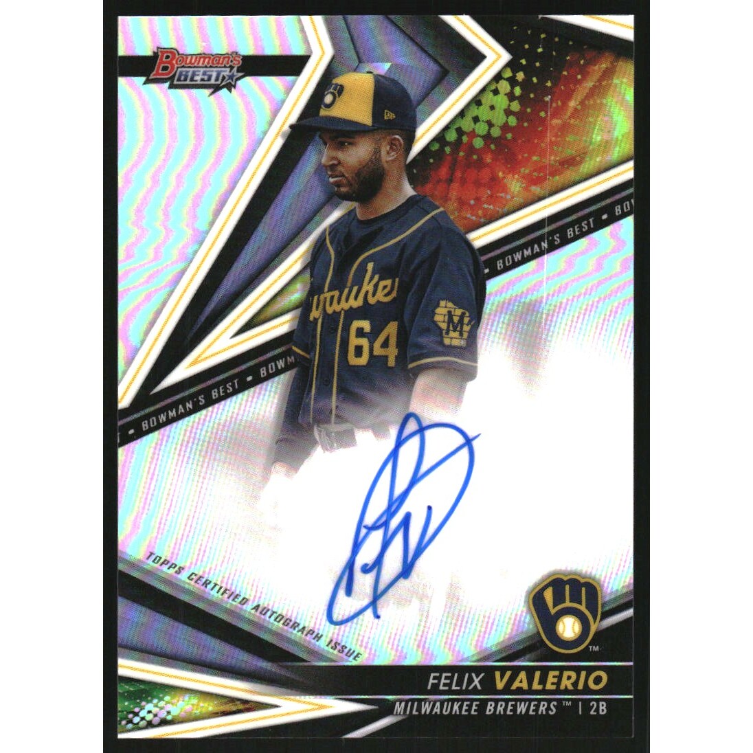 2022 Bowman's Best Best of '22 Autographs Refractors #B22FV Felix Valerio