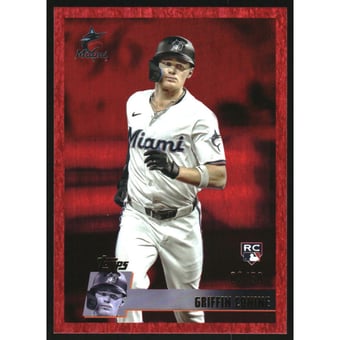 2025 Topps Archives Red Hot Foilboard #123 Griffin Conine