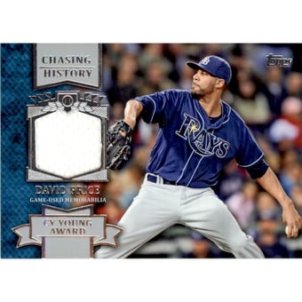 2013 Topps Chasing History Relics #DP David Price S2