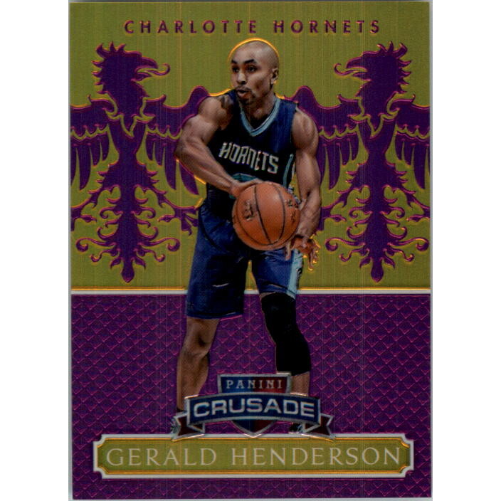 2014-15 Panini Excalibur Crusade Purple #52 Gerald Henderson