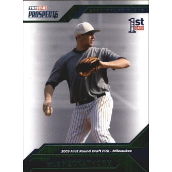2009 TRISTAR Prospects Plus Green #36 Kyle Heckathorn
