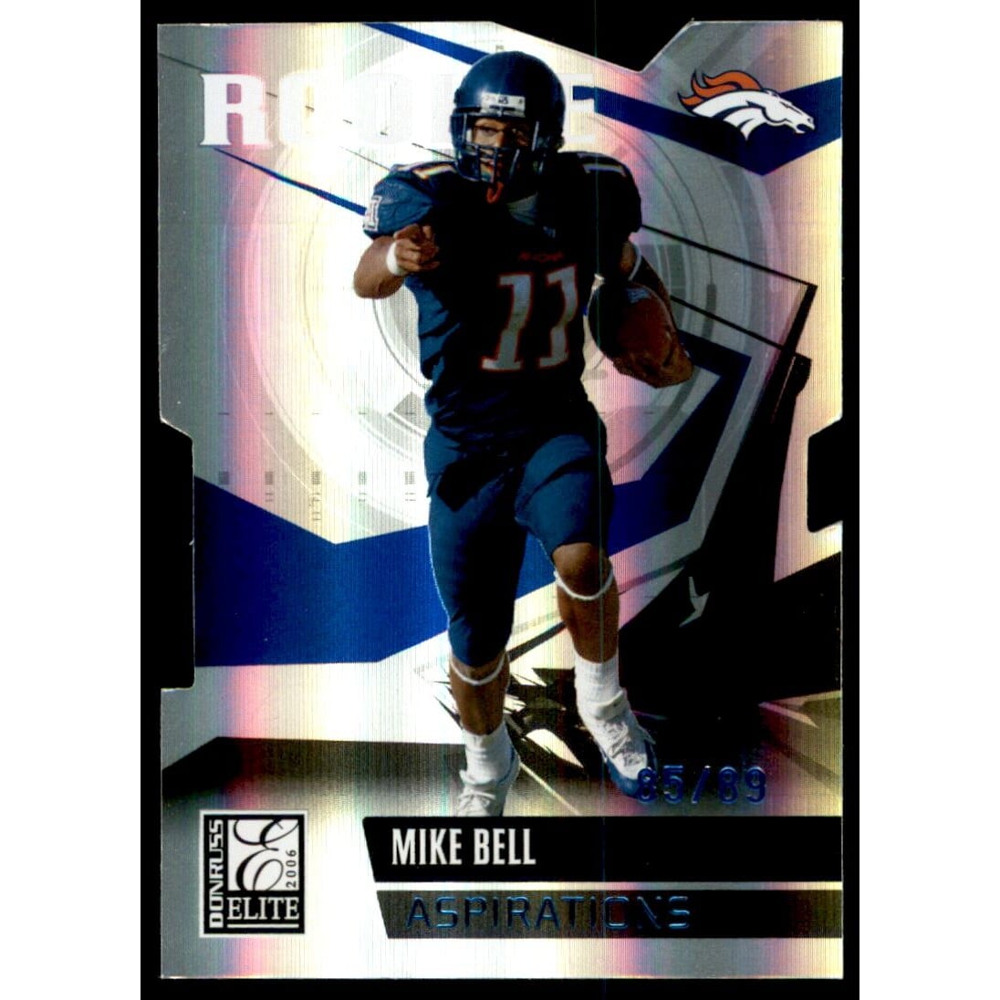 2006 Donruss Elite Aspirations #197 Mike Bell/89. rookie card picture