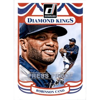 2014 Donruss Press Proofs Gold #231 Robinson Cano DK