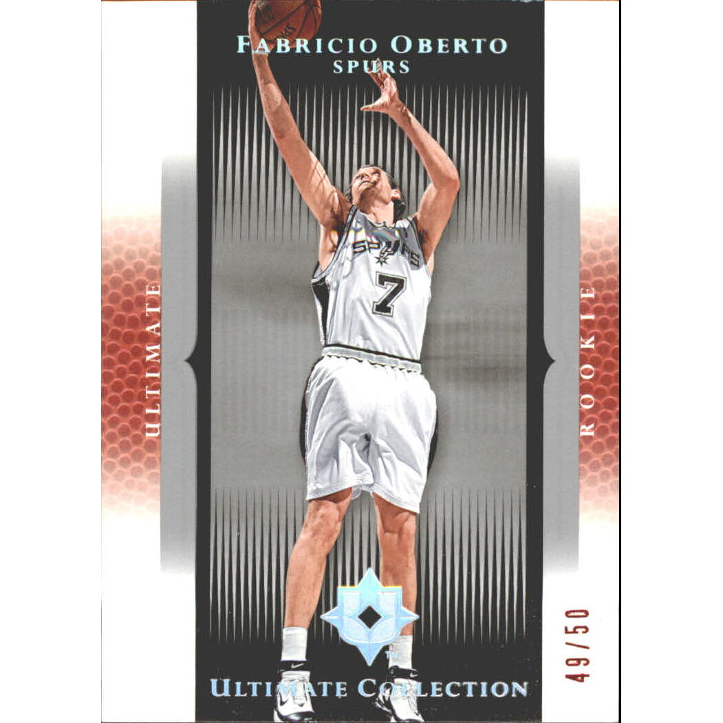 2005-06 Ultimate Collection Red #142 Fabricio Oberto