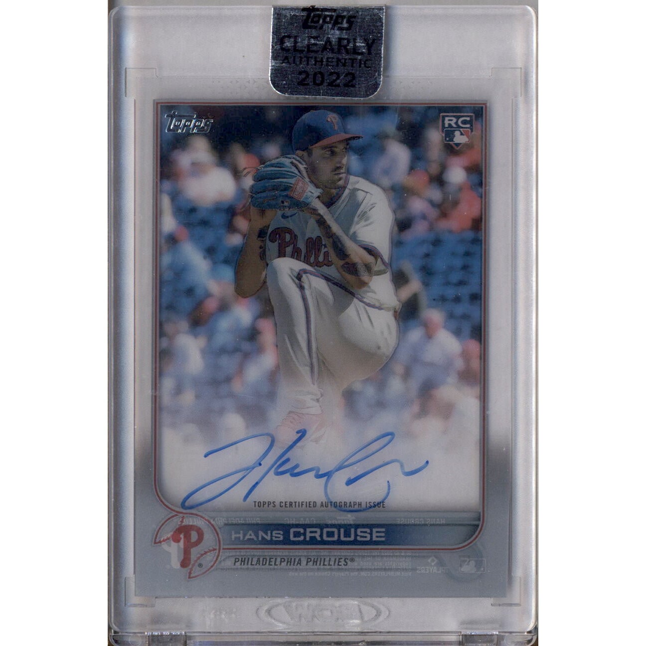 2022 Topps Clearly Authentic Autographs #CAAHC Hans Crouse