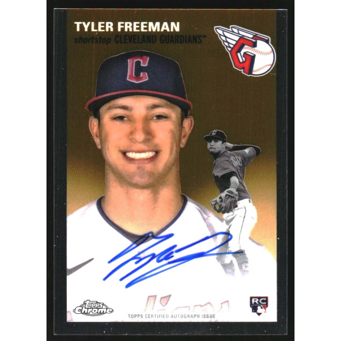 2023 Topps Chrome Platinum Anniversary Autographs #CPATF Tyler Freeman