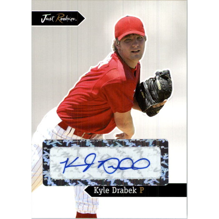 2006 Just Rookies Autographs #11 Kyle Drabek/350 *