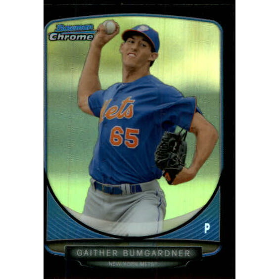 2013 Bowman Chrome Mini Black Refractors #148 Gaither Bumgardner