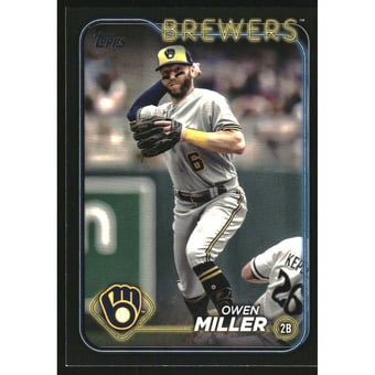 2024 Topps Black #537 Owen Miller