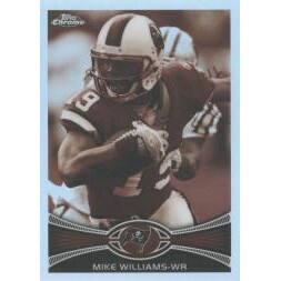 2012 Topps Chrome Sepia Refractors #84 Mike Williams