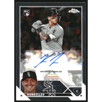 2023 Topps Chrome Update Autographs #ACKL Korey Lee