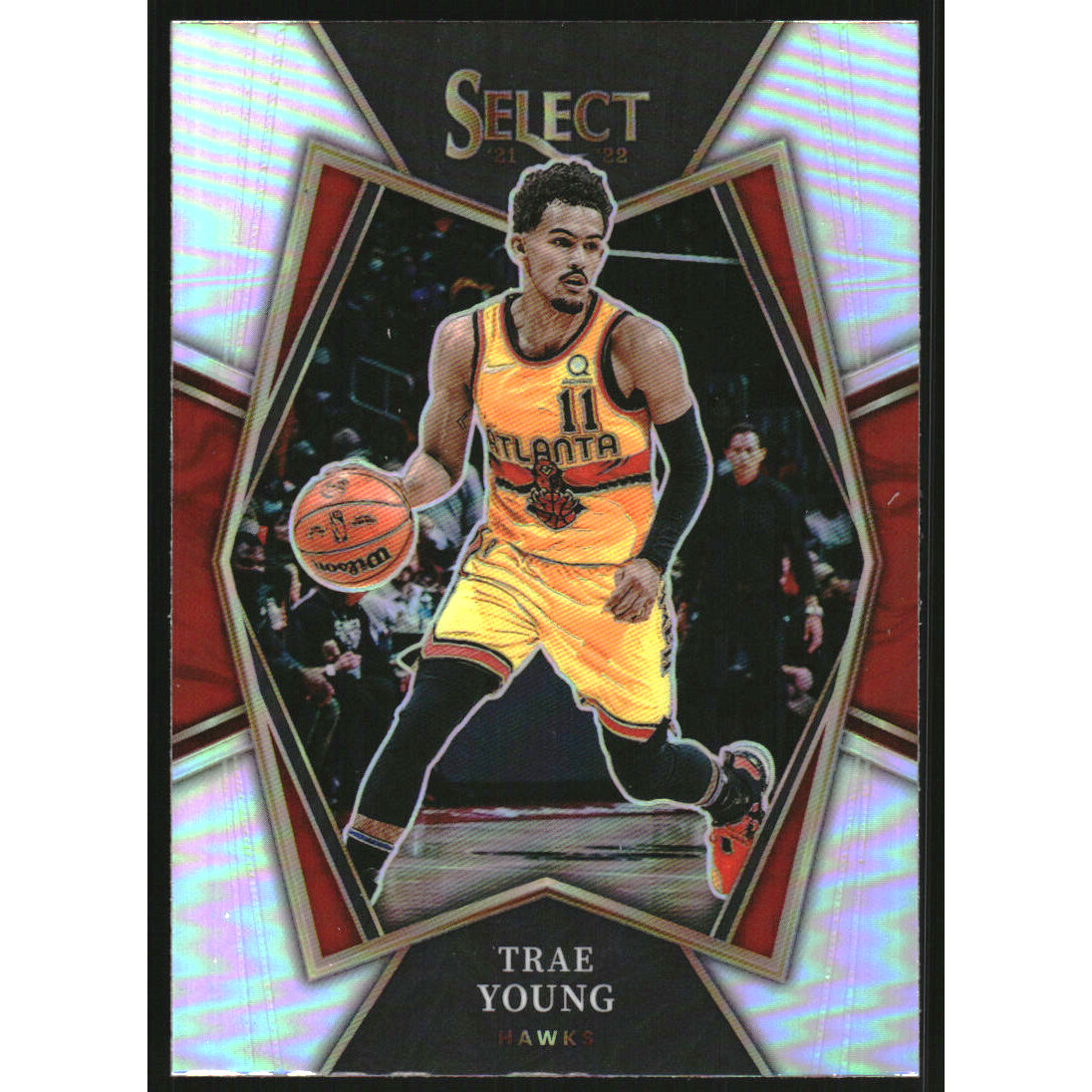 2021-22 Select Prizms Silver #131 Trae Young