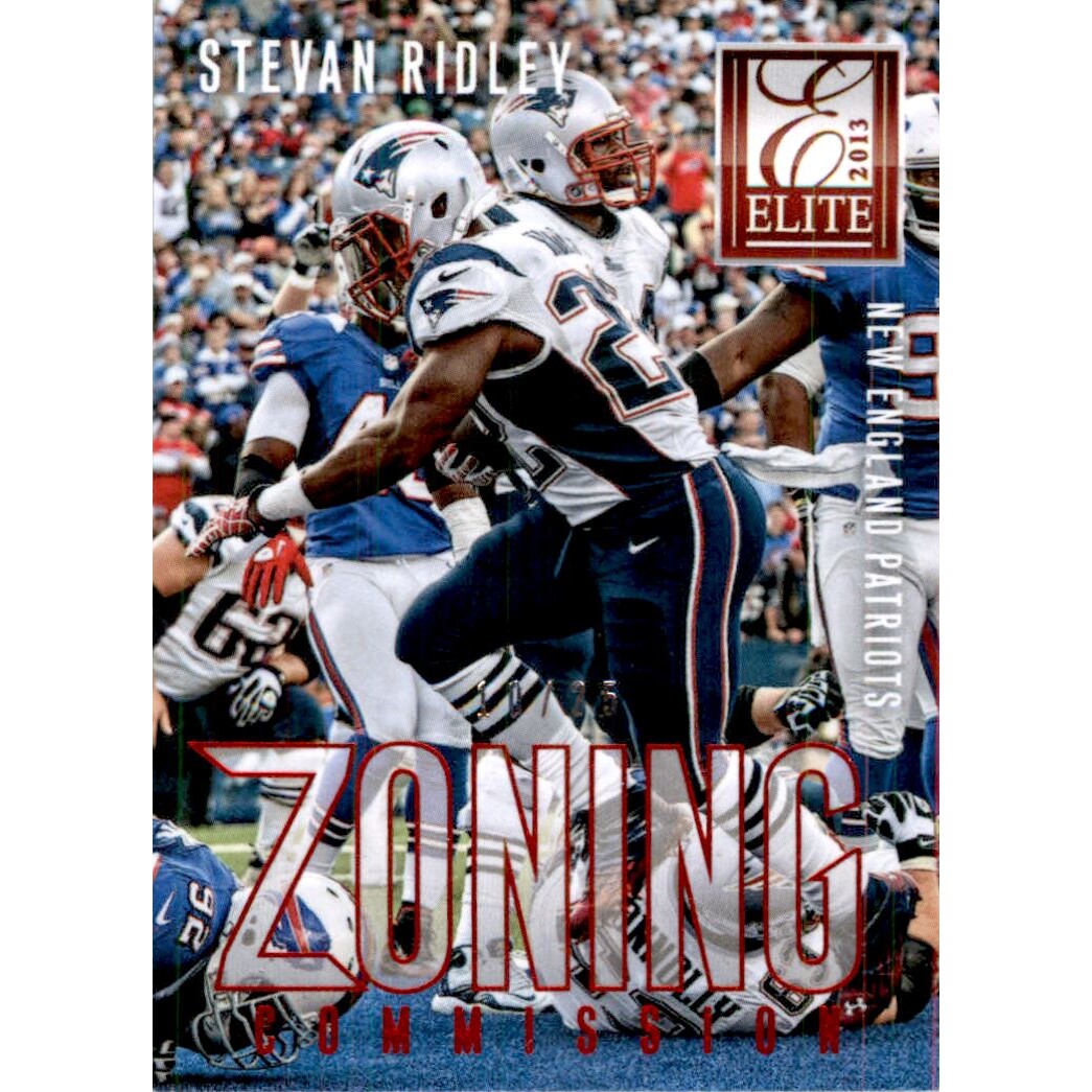 2013 Elite Zoning Commission Red #4 Stevan Ridley