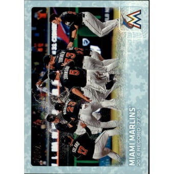 2015 Topps Snow Camo #699 Miami Marlins