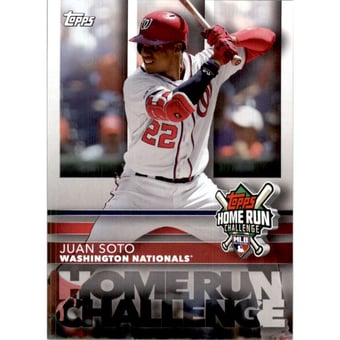 2020 Topps Home Run Challenge Code Cards #HRC15 Juan Soto