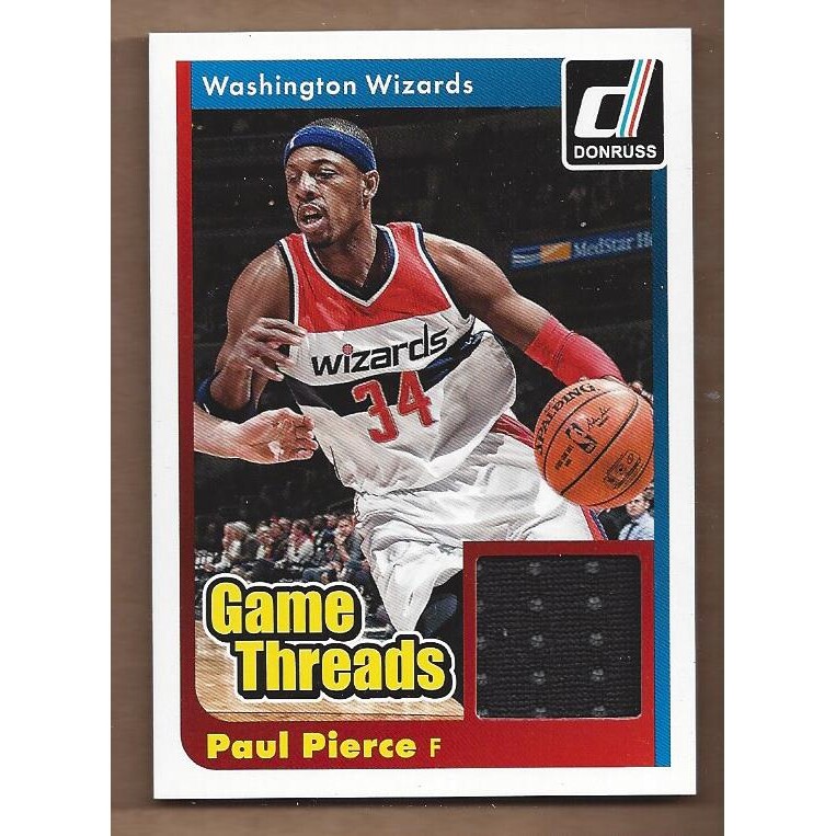 2014-15 Donruss Game Threads #22 Paul Pierce
