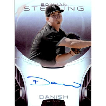 2013 Bowman Sterling Prospect Autographs Ruby Refractors #TDA Tyler Danish