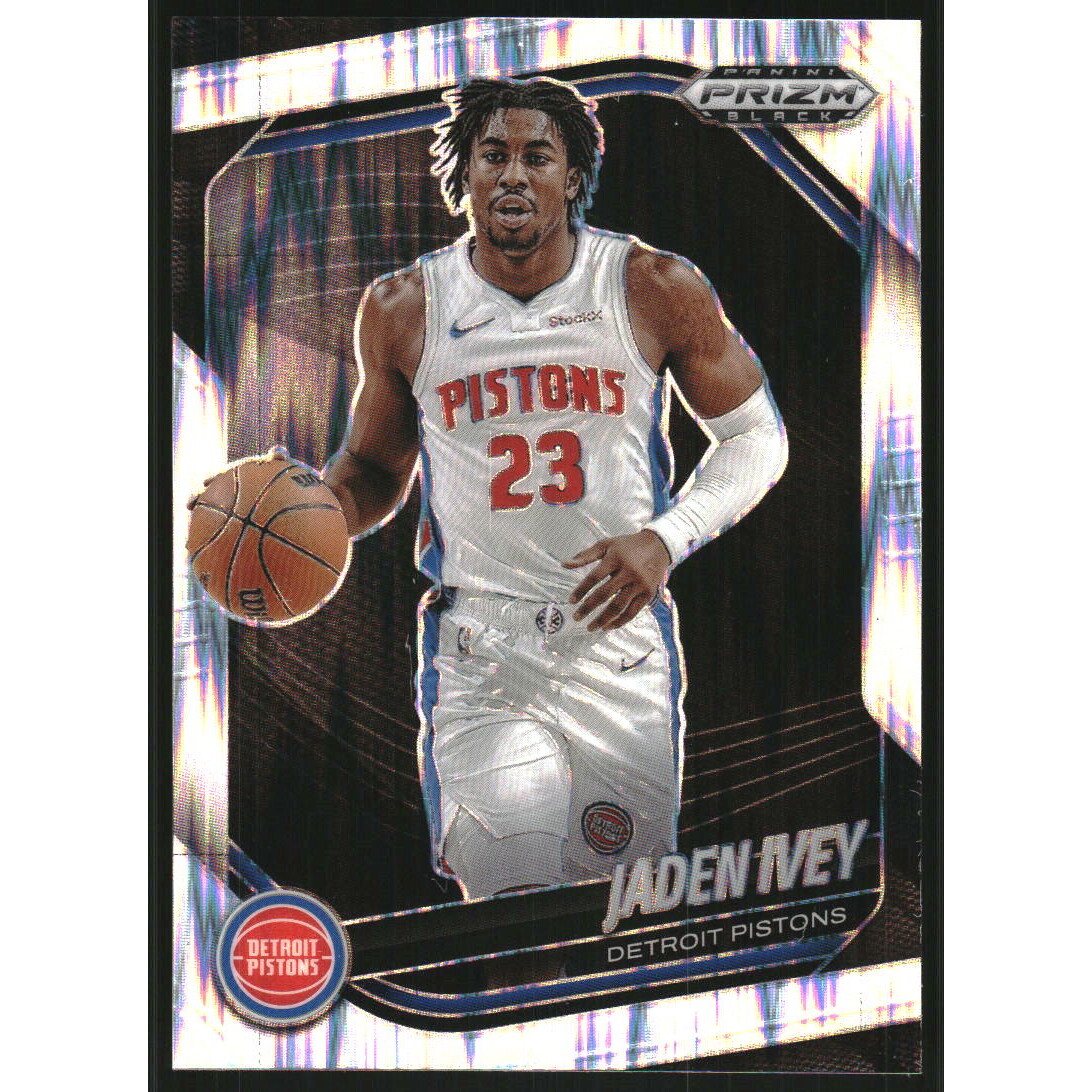 2024-25 Panini Prizm Black Prizms Skewed #69 Jaden Ivey