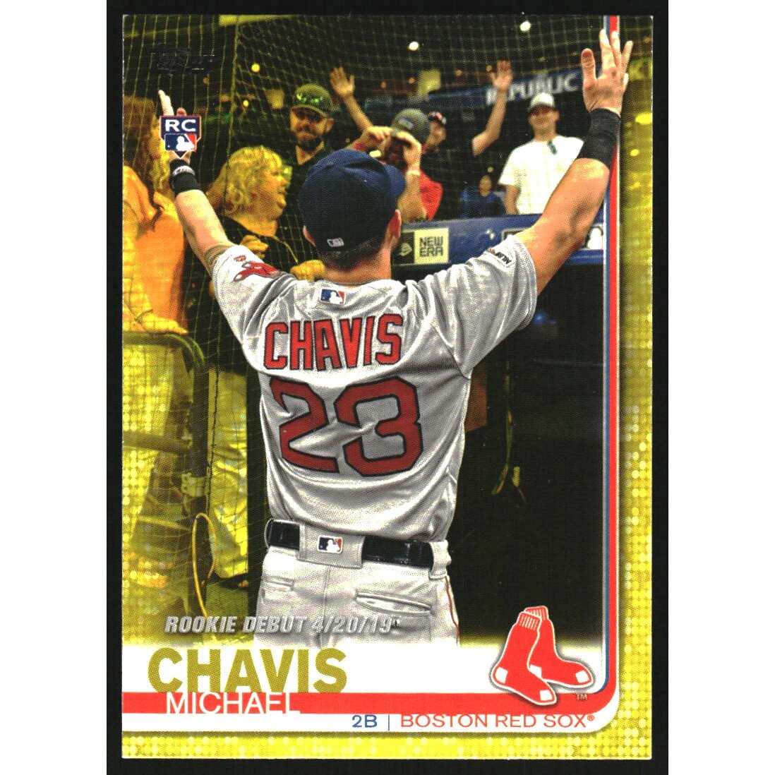 2019 Topps Update Walgreens Yellow #US192 Michael Chavis RD. rookie card picture