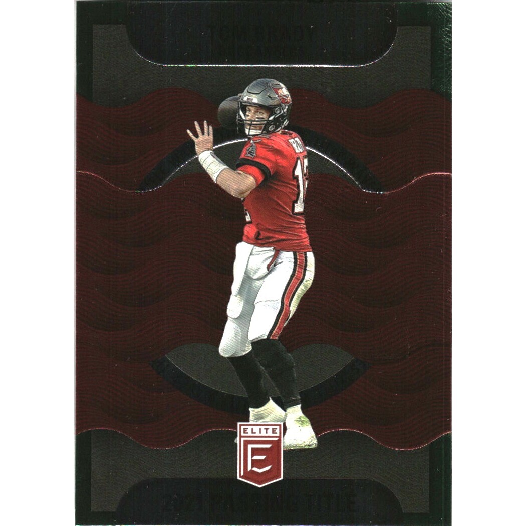 2022 Elite Title Waves Green #3 Tom Brady 2022 Elite Title Waves Green #3 Tom Brady