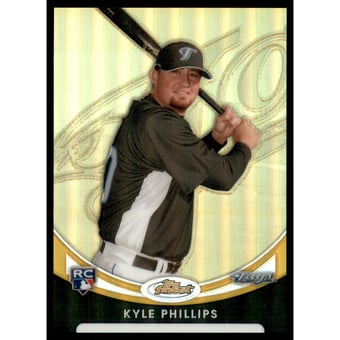 2010 Finest Refractors Gold #137 Kyle Phillips