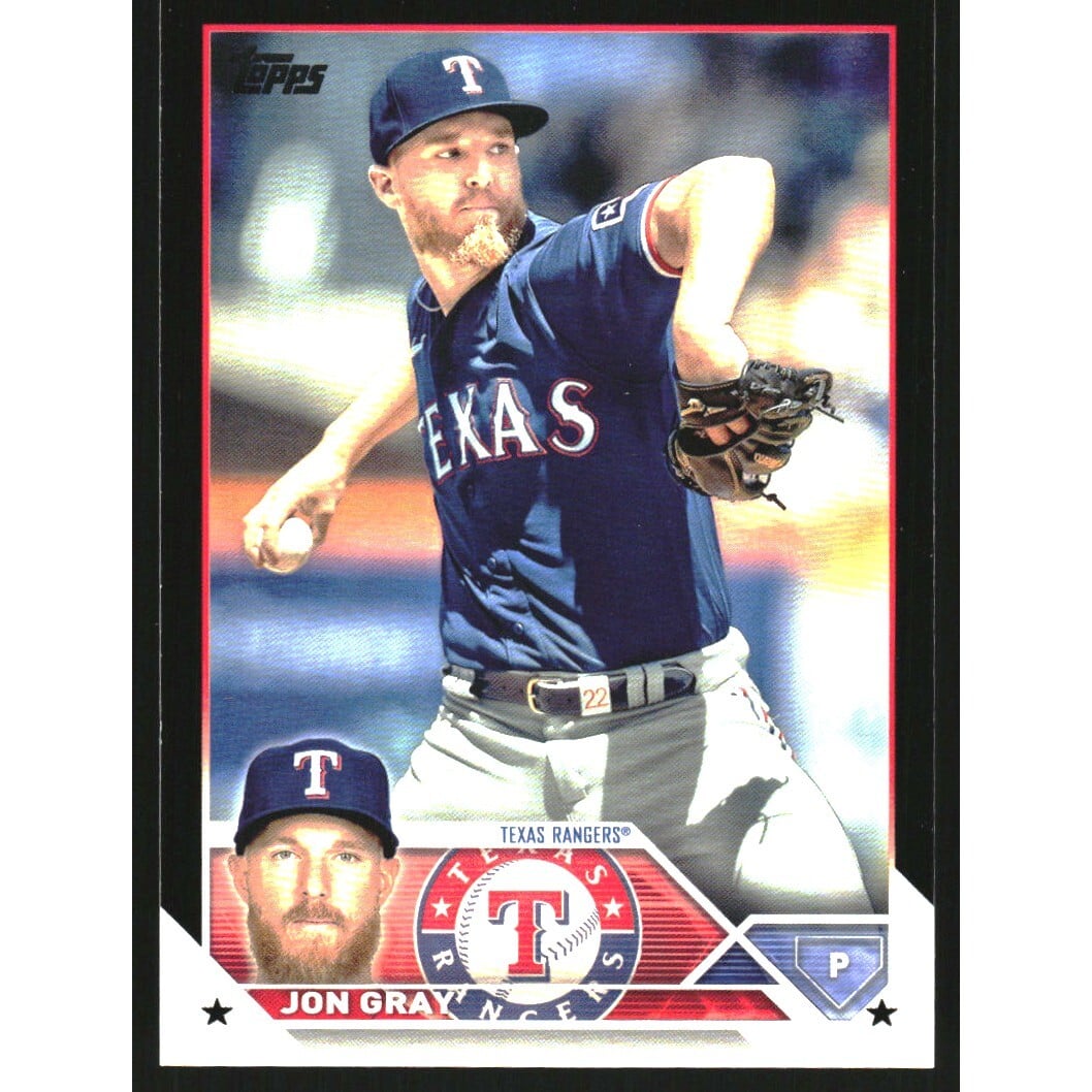 2023 Topps Black #73 Jon Gray. rookie card picture