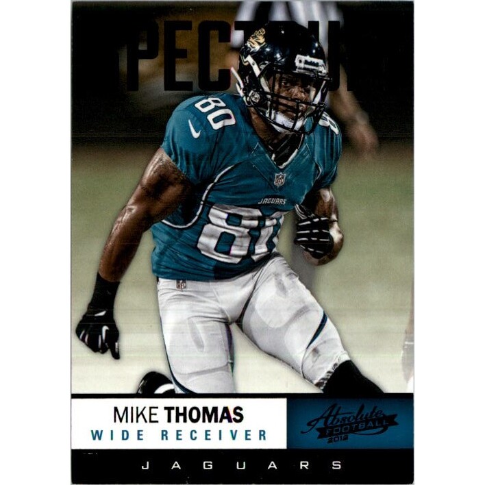 2012 Absolute Spectrum Black Retail #24 Mike Thomas