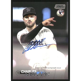 2023 Stadium Club Autographs #SCBACL Charles Leblanc