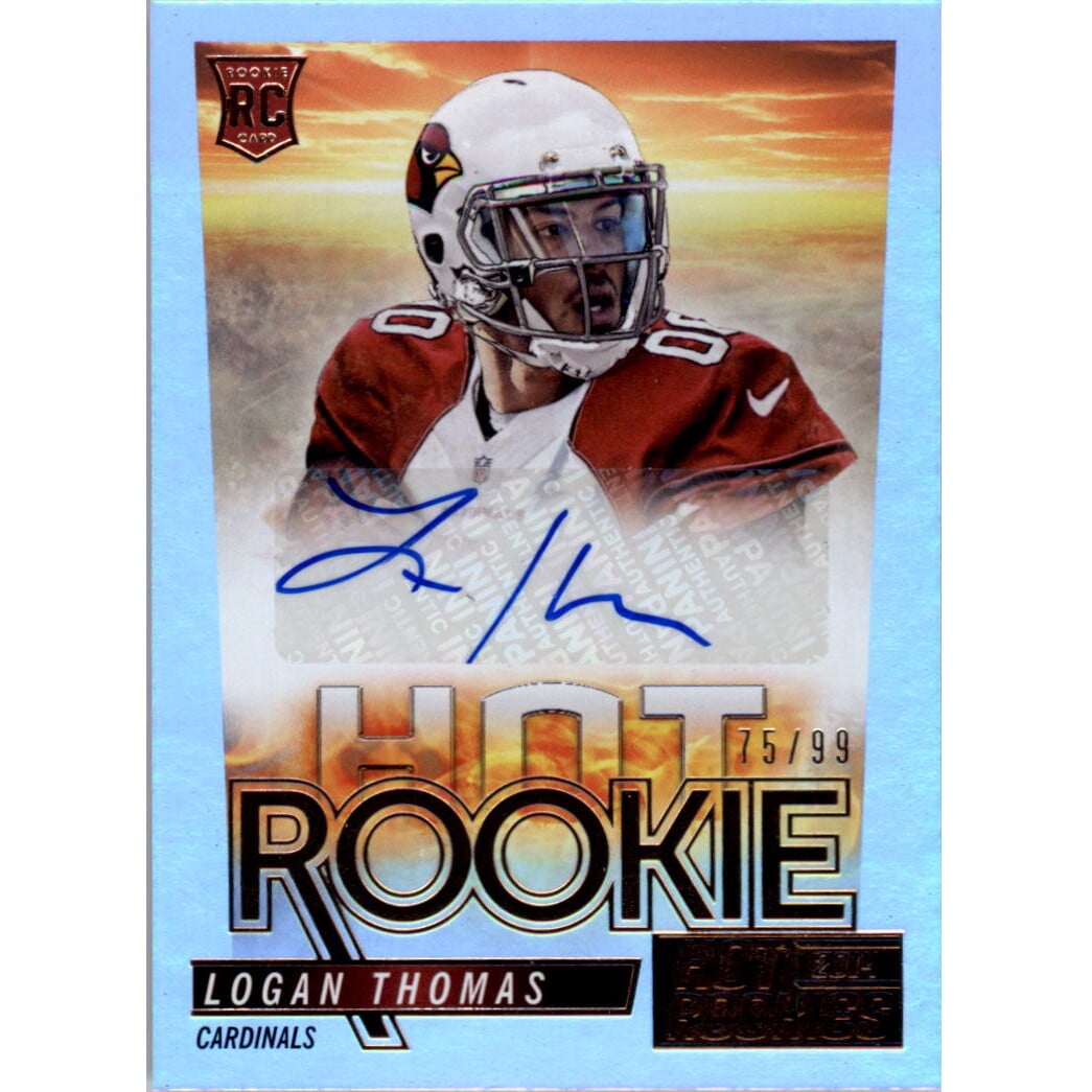 2014 Panini Hot Rookies Hot Rookies Autographs #HRLT Logan Thomas/99. rookie card picture