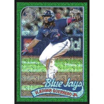 2024 Topps '89 Topps Silver Pack Chrome Series 2 Green Refractors #2T89C97 Vladimir Guerrero Jr.