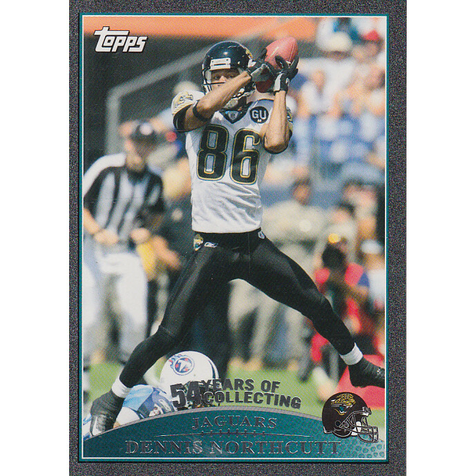 2009 Topps Black #66 Dennis Northcutt. rookie card picture