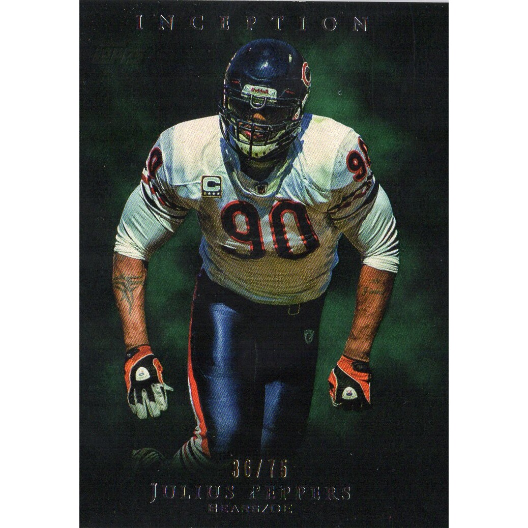 2011 Topps Inception Green #97 Julius Peppers