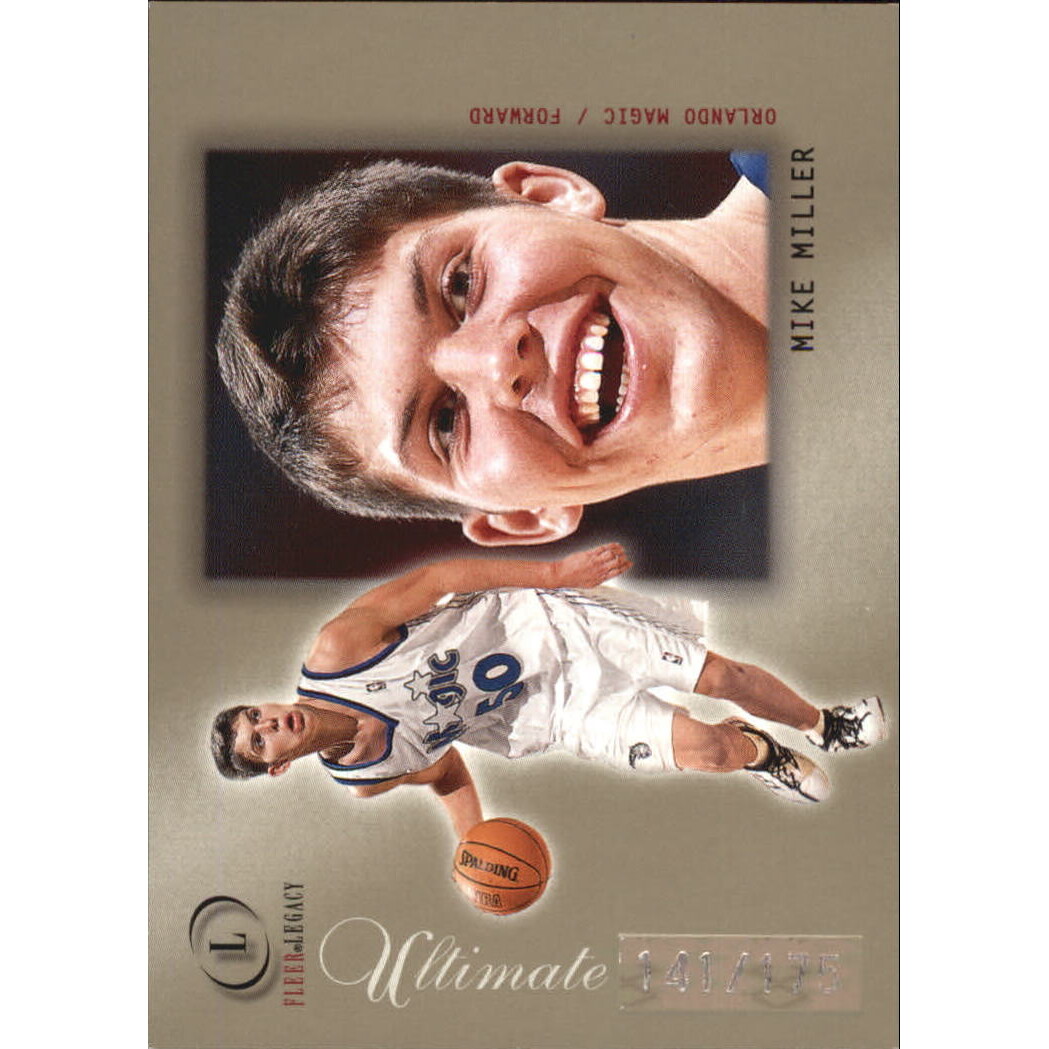 2000-01 Fleer Legacy Ultimate Legacy #94 Mike Miller