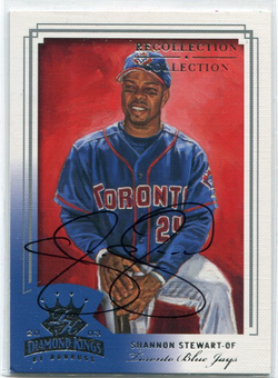 2004 Diamond Kings Recollection Autographs #120 S.Stewart 03 DK Black/92