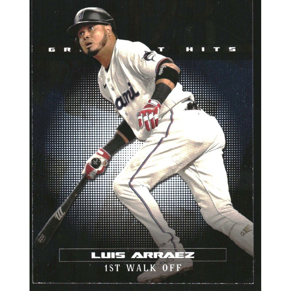 2024 Topps '23 Greatest Hits Black #23GH6 Luis Arraez. rookie card picture