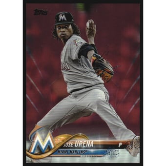 2018 Topps Mother's Day Pink #647 Jose Urena