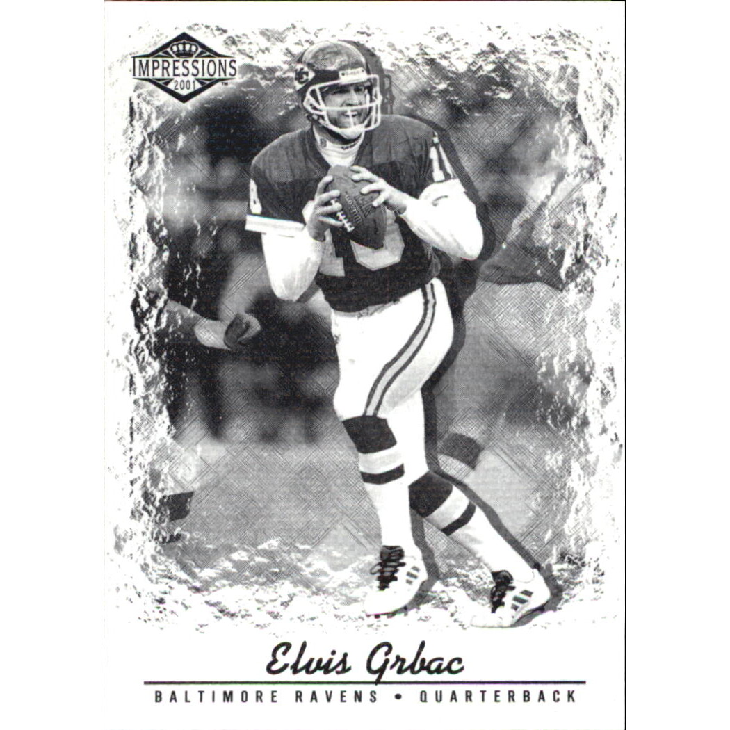 2001 Pacific Impressions Shadow #10 Elvis Grbac