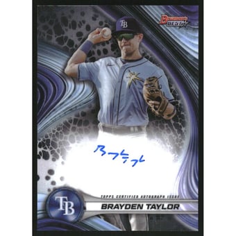 2024 Bowman's Best Best of '24 Autographs #B24BT Brayden Taylor