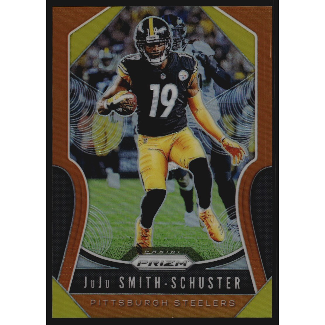 2019 Panini Prizm Prizms Orange #94 JuJu Smith-Schuster
