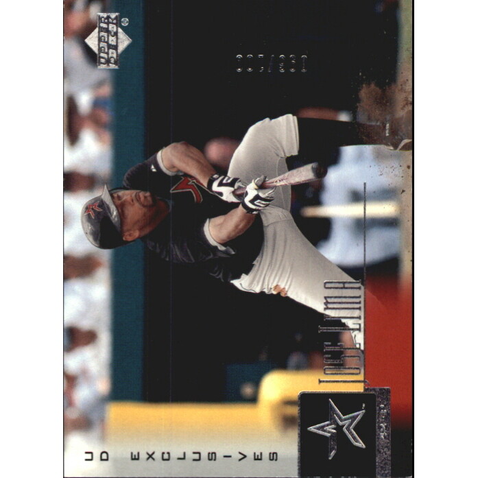 2001 Upper Deck Exclusives Silver #150 Jose Lima. rookie card picture