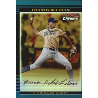 2002 Bowman Chrome Draft Gold Refractors #143 Francis Beltran
