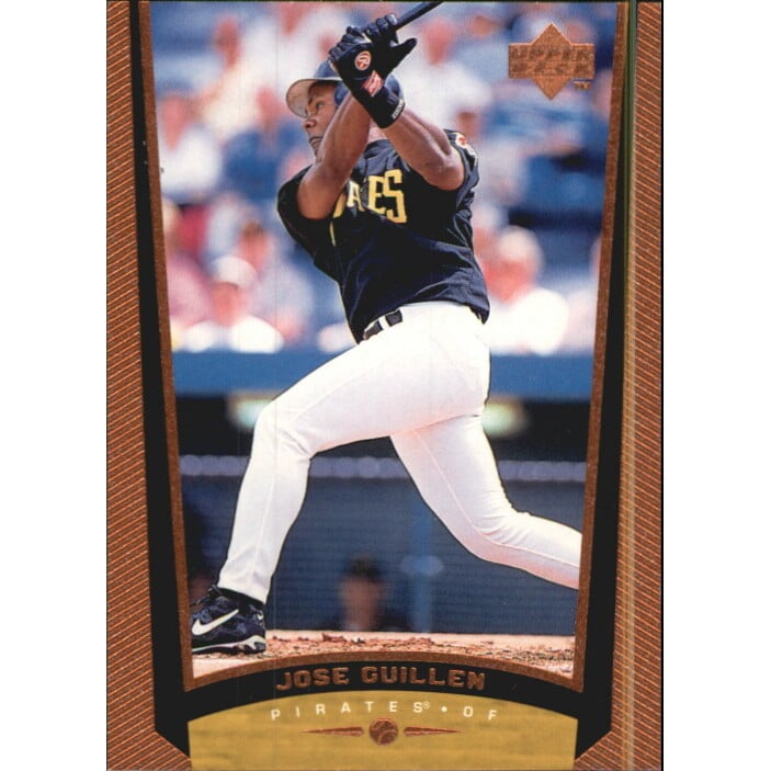 1999 Upper Deck Exclusives Level 1 #176 Jose Guillen. rookie card picture