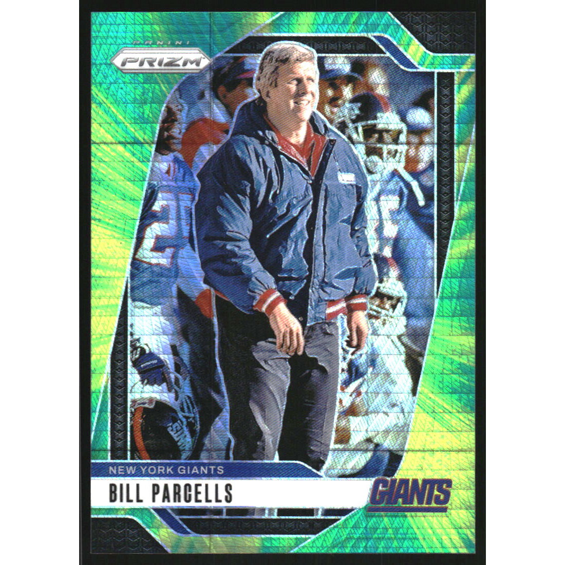 2024 Panini Prizm Prizms Hyper #221 Bill Parcells 2024 Panini Prizm Prizms Hyper #221 Bill Parcells