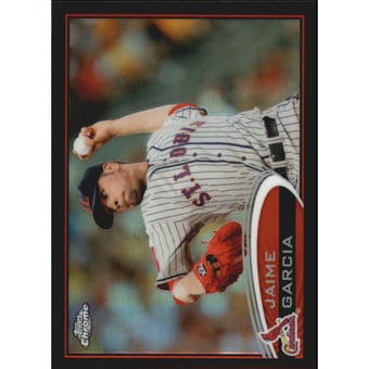 2012 Topps Chrome Black Refractors #119 Jaime Garcia