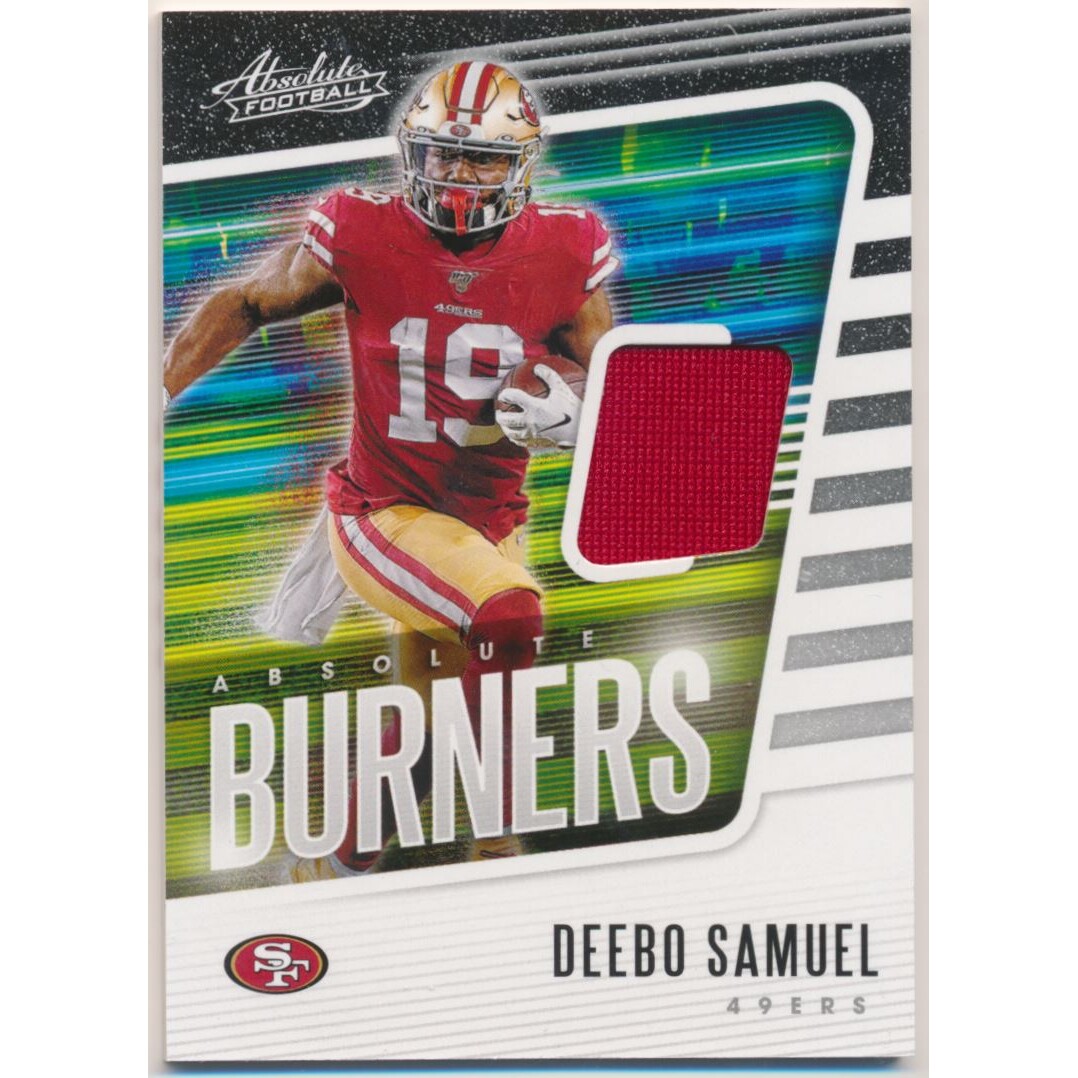 2020 Absolute Absolute Burners Jerseys #6 Deebo Samuel 2020 Absolute Absolute Burners Jerseys #6 Deebo Samuel