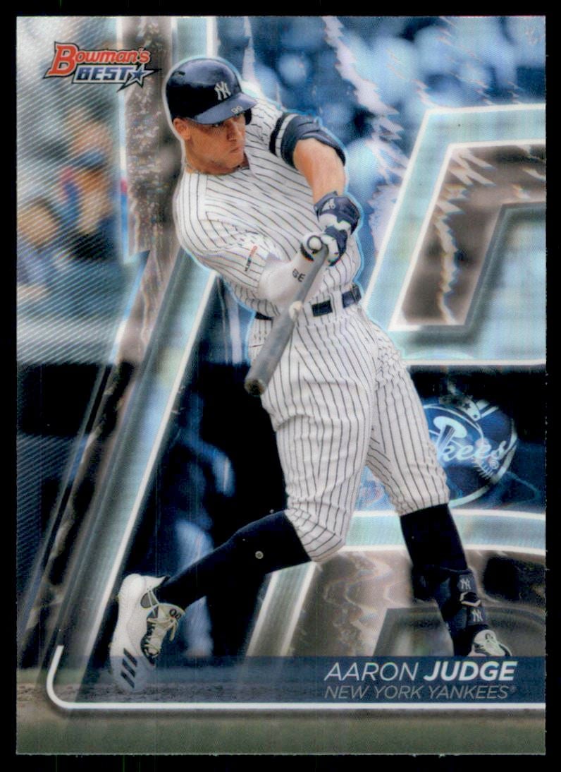 2020 Bowman's Best Refractors #61 Aaron Judge
